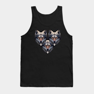 3 Wolves Tank Top